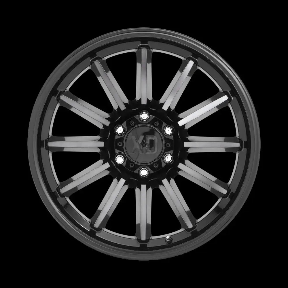 Felg Xd855 Luxe Gloss Black Machined W/ Gray Tint Xd Series 20x10 Et-18 6x139.7