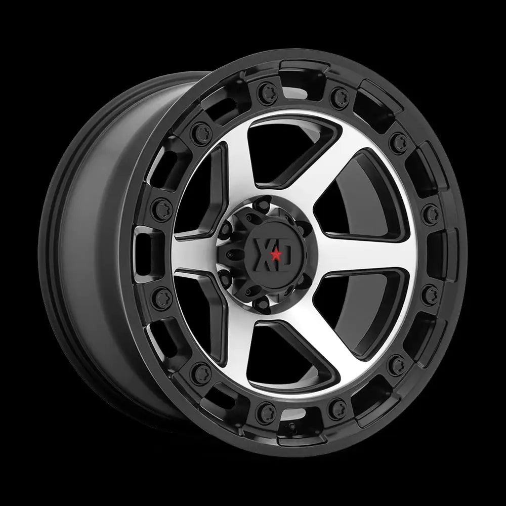 Felg Xd862 Raid Satin Black Machined Xd Series 17x9 Et0 5x127 - 2