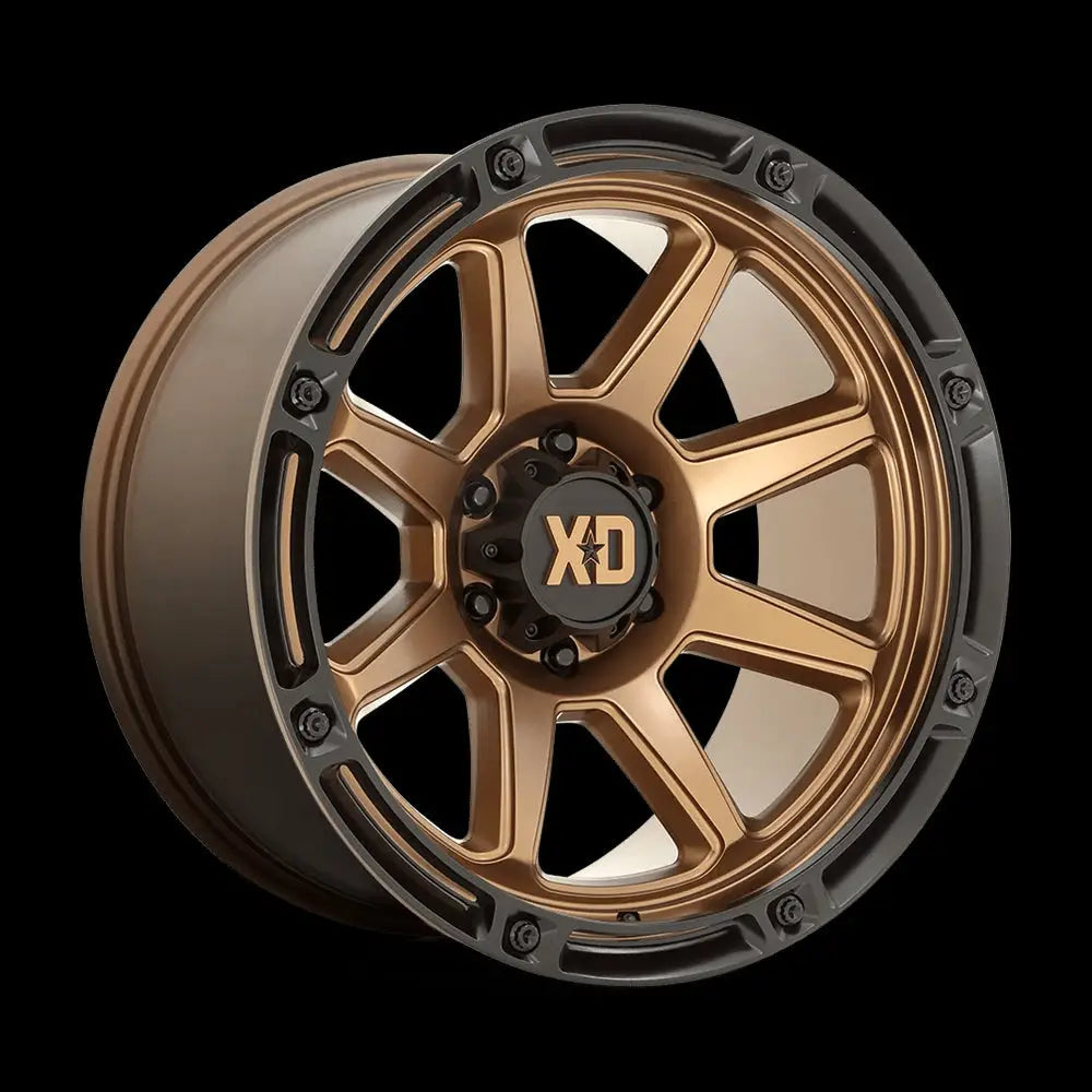 Felg Xd863 Matte Bronze W/ Black Lip Xd Series 20x10 Et-18 6x139.7 - 1