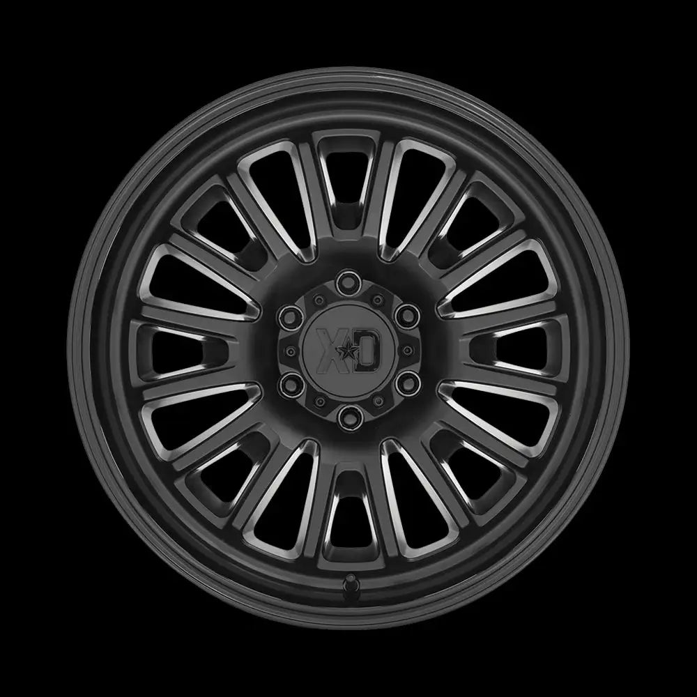 Felg Xd864 Rover Satin Black W/ Gloss Black Lip Xd Series 20x10 Et-18 6x139.7 - 4