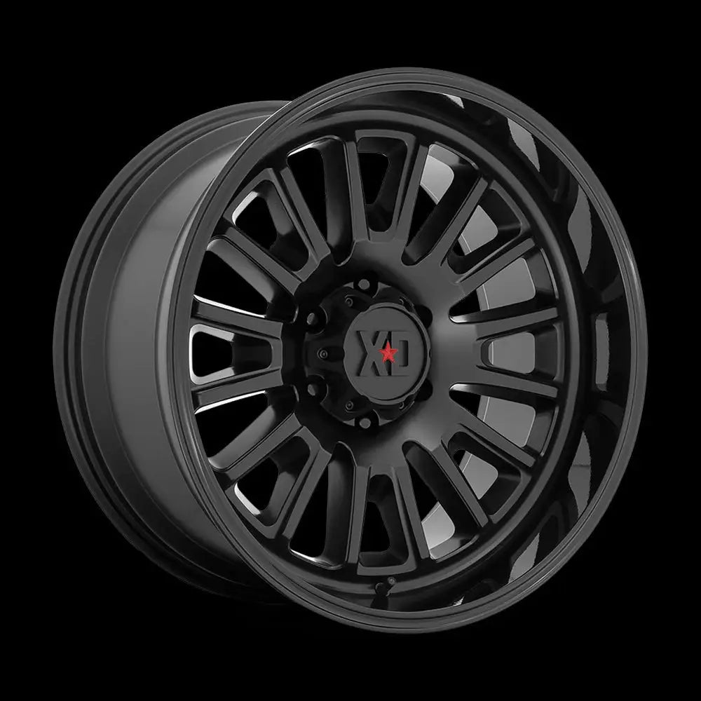 Felg Xd864 Rover Satin Black W/ Gloss Black Lip Xd Series 20x10 Et-18 6x139.7 - 2