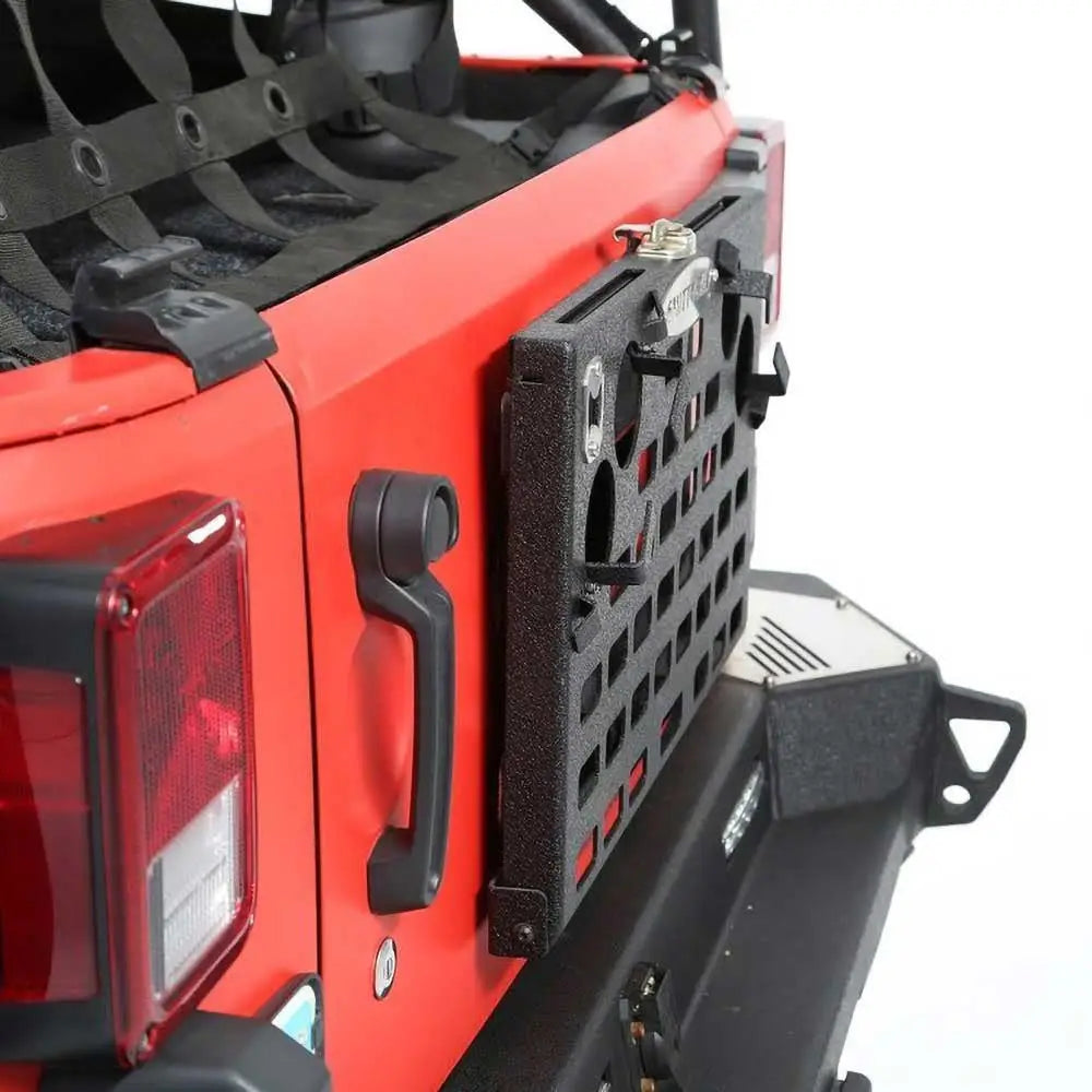 Fellbar Bagasjebord Festet Til Bagasjelokket Smittybilt - Jeep Wrangler Jk 2 d 07-18 - 9