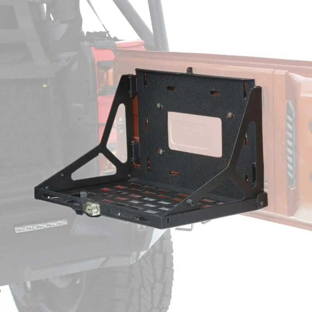 Fellbar Bagasjebord Festet Til Bagasjelokket Smittybilt - Jeep Wrangler Jk 2 d 07-18 - 1