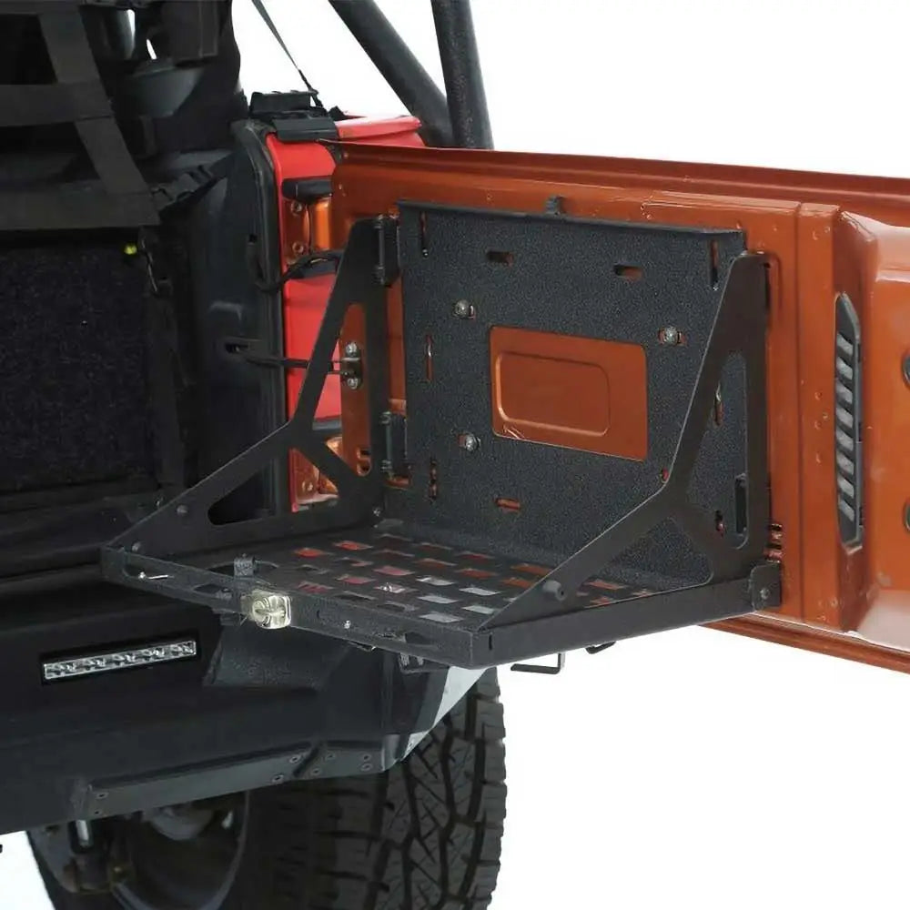 Fellbar Bagasjebord Festet Til Bagasjelokket Smittybilt - Jeep Wrangler Jk 2 d 07-18 - 6