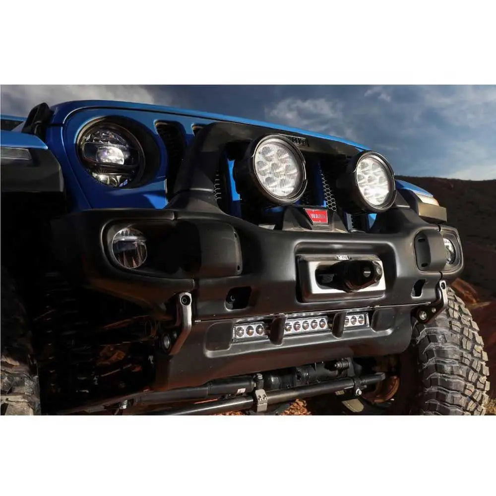 Festeskinne Led Til Frontplate Foran Aev Rx - Jeep Wrangler Jl 4 d 18- - 2