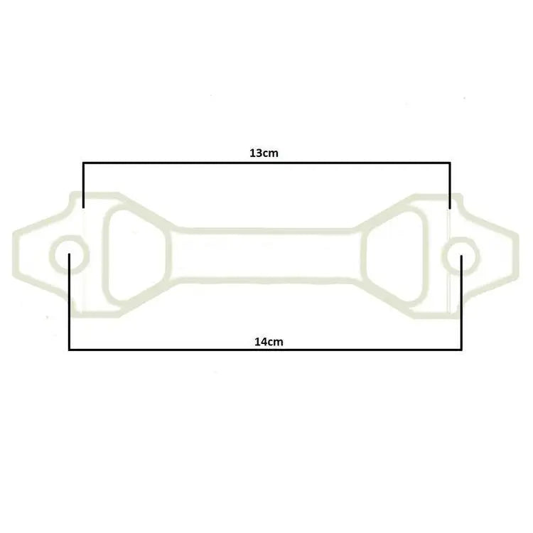 Festestropp Til Batteri D1spec 15cm Sølv - 3