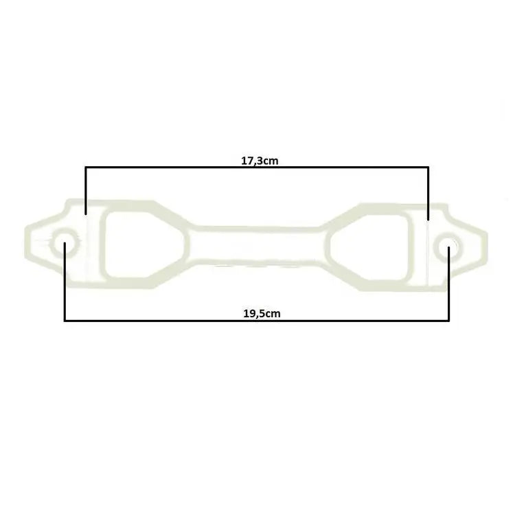 Festestropp Til Batteri D1spec 17cm Blå - 5