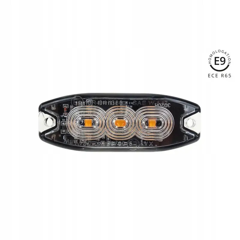 Flatt Blitslys 3x3w Led R65 R10 12/24v - 1