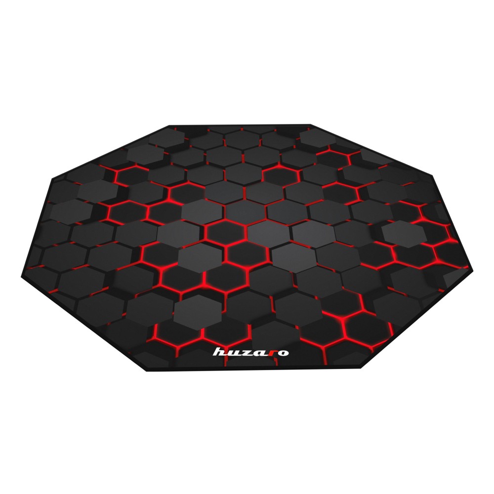 Huzaro FloorMat 2.0 gulvmatte for gamingstol – oversiktsbilde ovenfra
