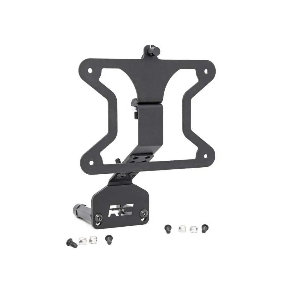 Flyttbart Nummerskiltfeste For Jeep Wrangler Jk 2 d 07-18 - 1