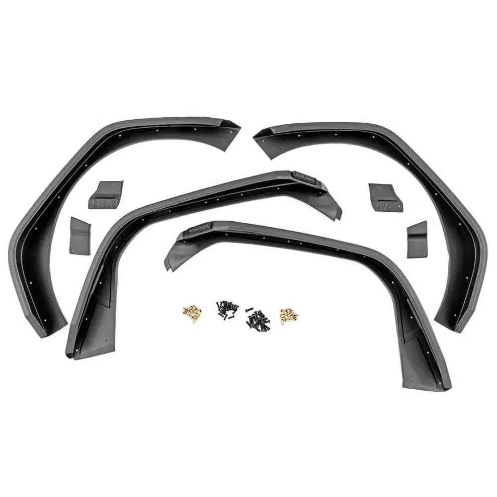 Foran Og Bakskjermerforlengelser Rough Country Led Flat - Jeep Wrangler Jl 4xe 21- - 14