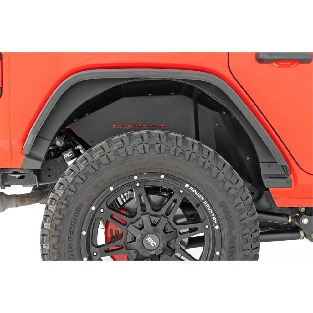 Foran Og Bakskjermerforlengelser Rough Country Led Flat - Jeep Wrangler Jl 4xe 21- - 8