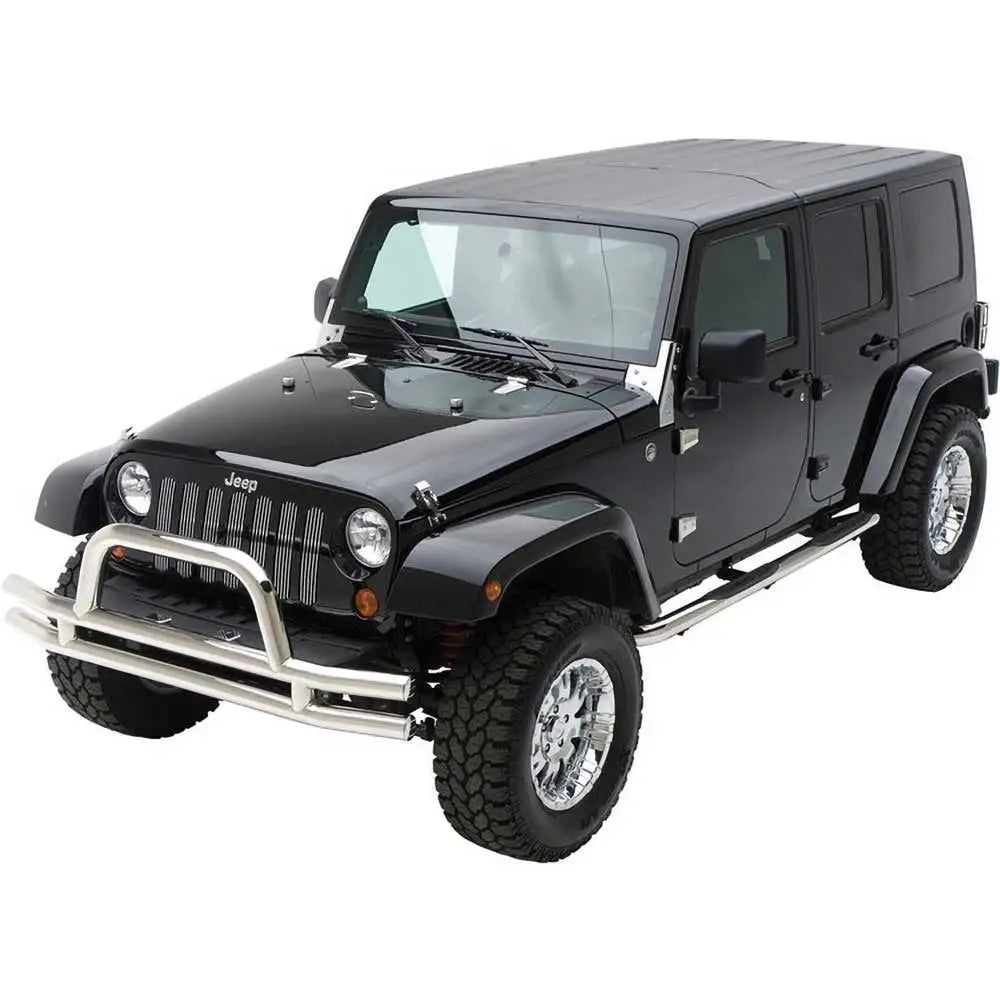 Foran Stål Glass Hjørner - Jeep Wrangler Jk 4 d 07-18 - 2