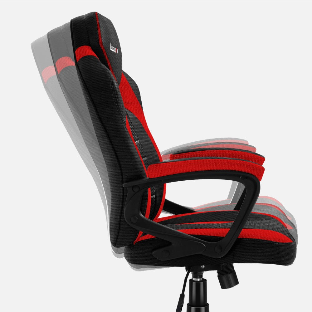 Rød gamingstol Huzaro Force 2.5 Mesh – Tilt Plus setejustering