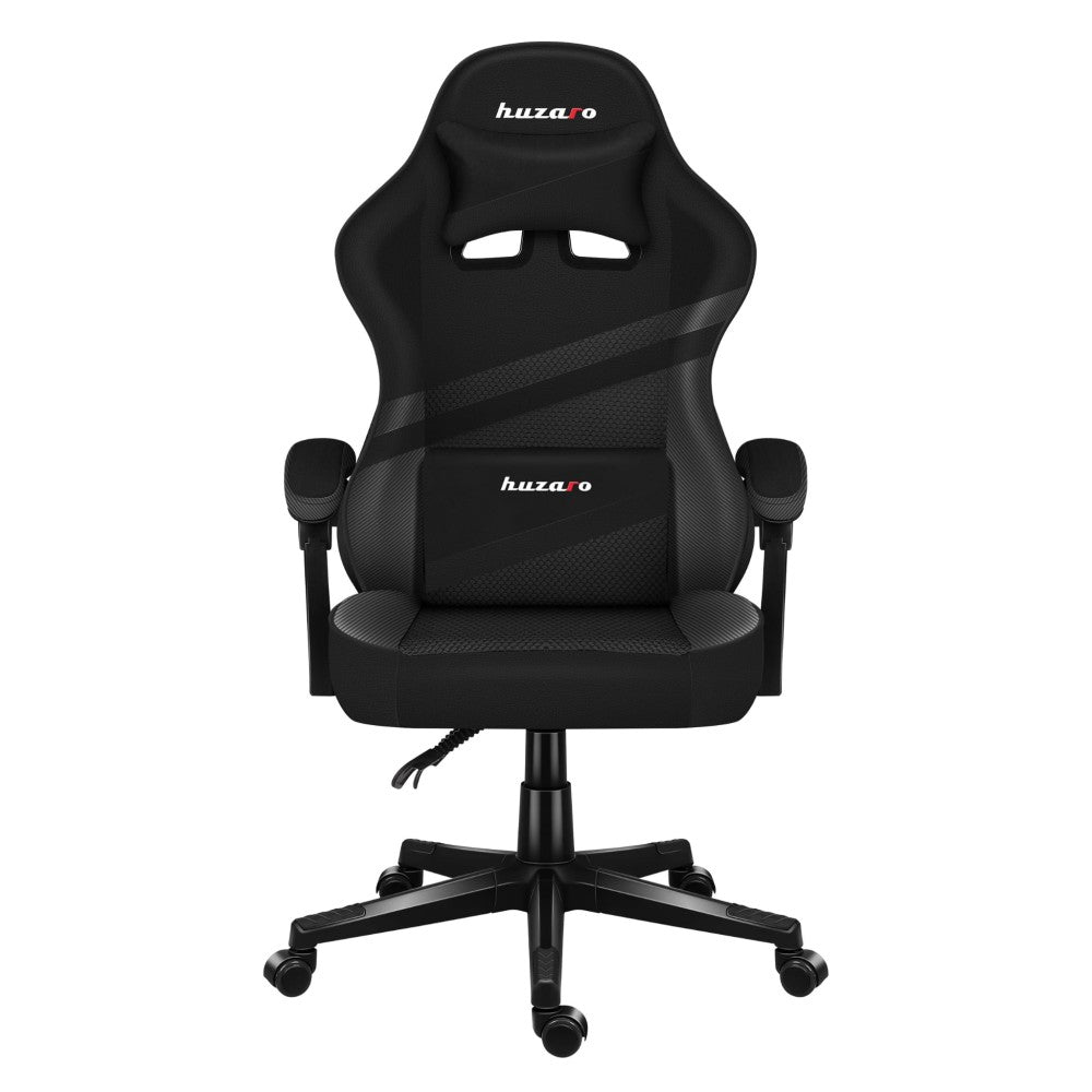 Huzaro Force 4.4 Carbon – sidevisning med SideRest ryggmekanisme synlig