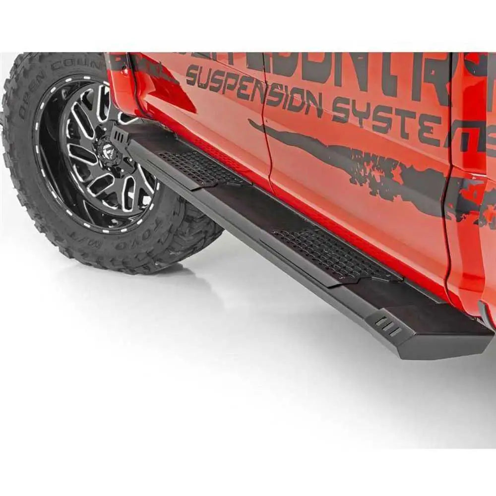 Ford F350 17-22 Side Steps Rough Country Hd2 Supercrew Cab_produktnavn