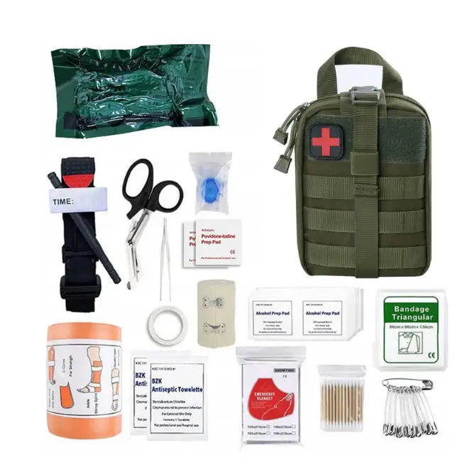 Førstehjelpstaske Militær Taktisk Turist Survival Kit