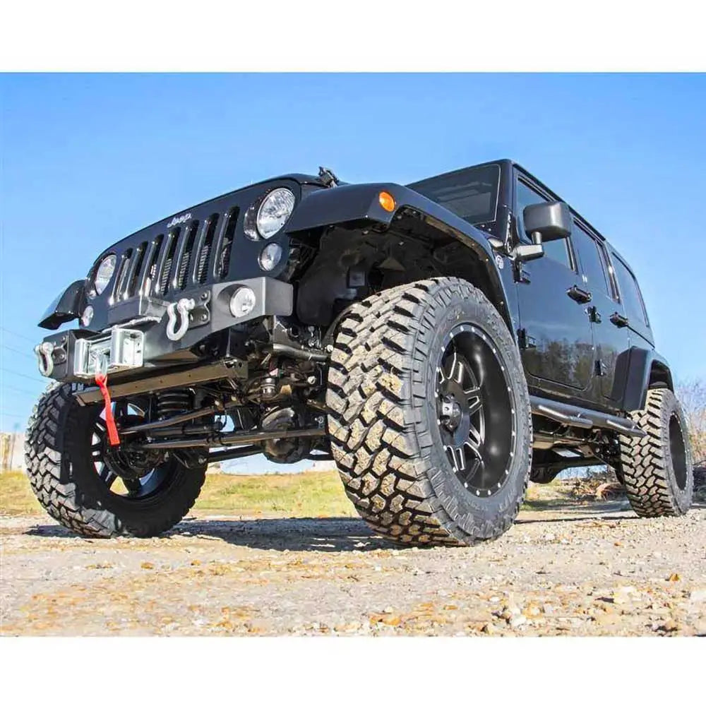 Fram Gasstøtdempere Rough Country N3 Premium Løft 0,5-2,5’ - Jeep Wrangler Jk 2 d 07-18 - 3