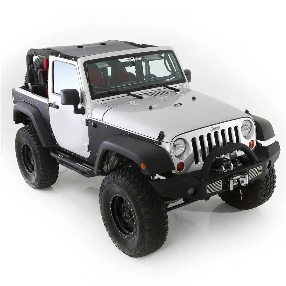 Fremre Stålskjermbeskyttere Smittybilt Xrc - Jeep Wrangler Jk 4 d 07-18