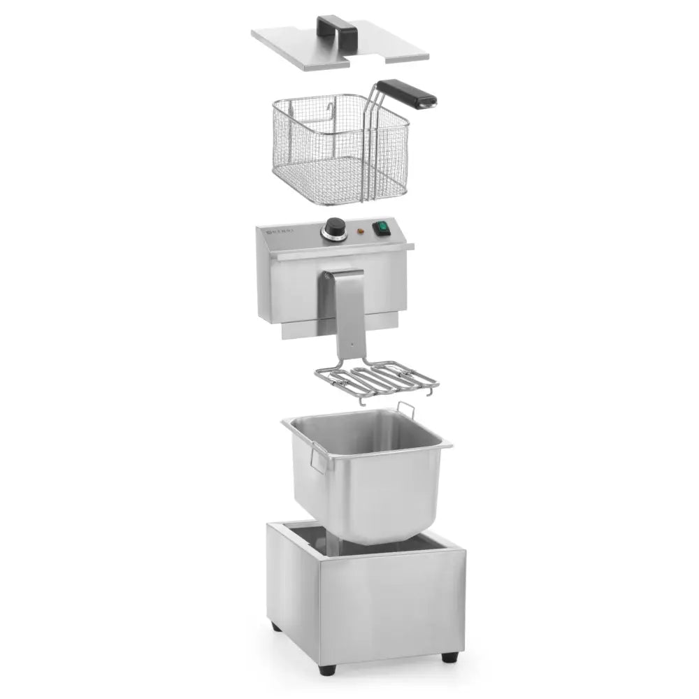 Fritøse Gastronomisk Mastercook 3.5kw 230v 8l - Hendi 207208 - 4