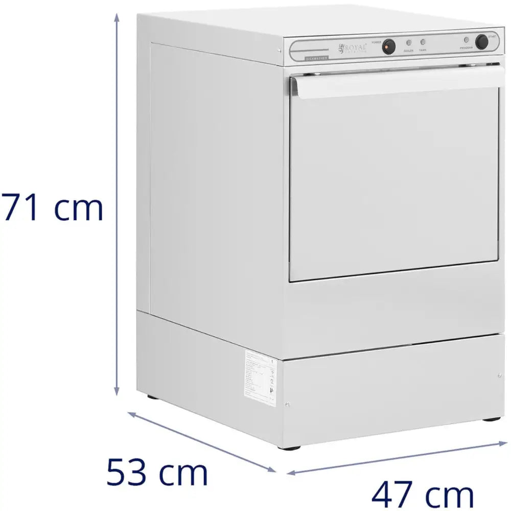 Frittstående Oppvaskmaskin Til Glass Og Servise 40 x 40 Cm Kurv 30 Sykluser/t 2900 w - 8