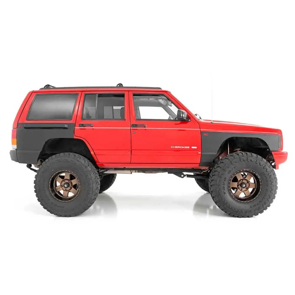 Front Body Covers For Jeep Cherokee Xj 97-01 By Rough Country - 6