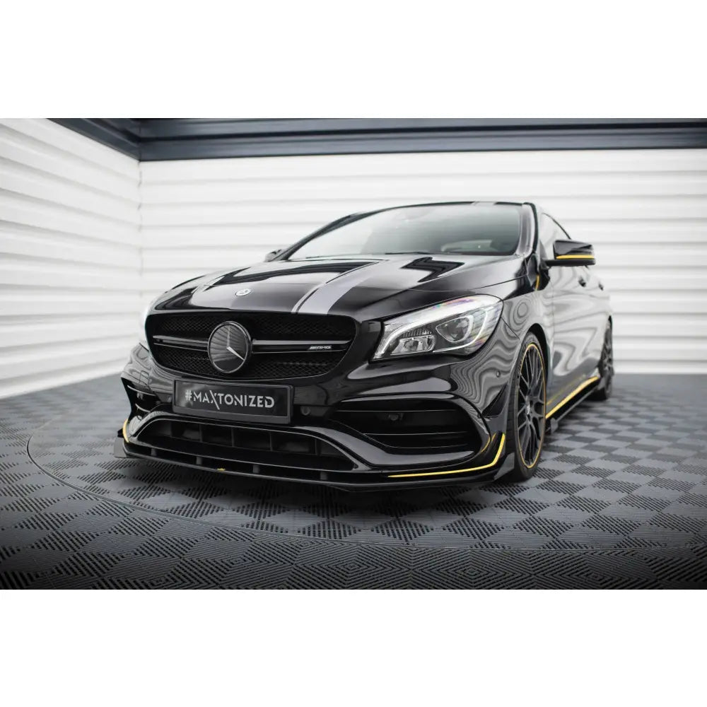 Front Flaps Mercedes-amg Cla 45 Aero C117 Facelift - 2