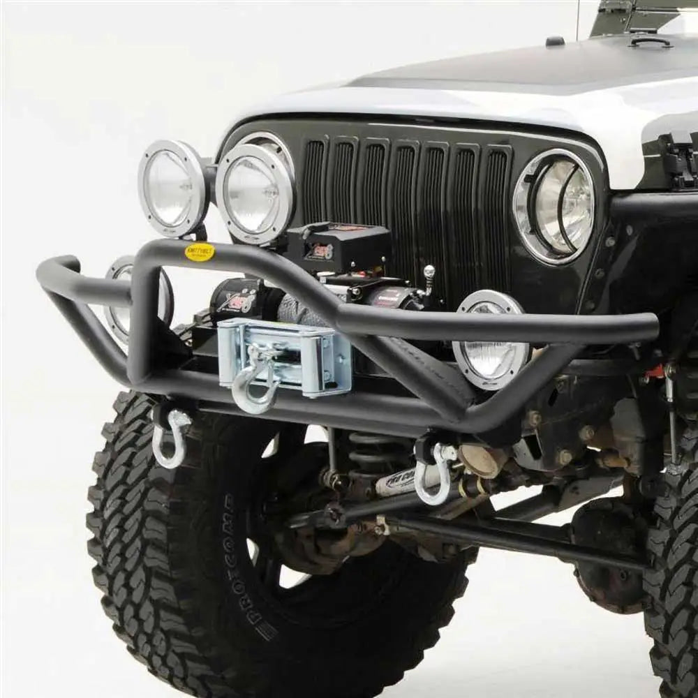 Front Stålrør Støtfanger med Bøffelbjelke Smittybilt Src - Jeep Wrangler Yj 87-95