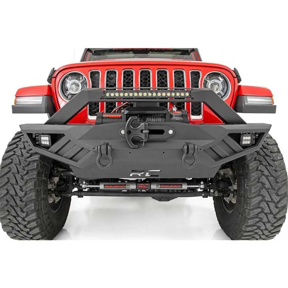 Front Steel Bumper - Rough Country Trail For Jeep Wrangler Jk 2d 07-18 - 3