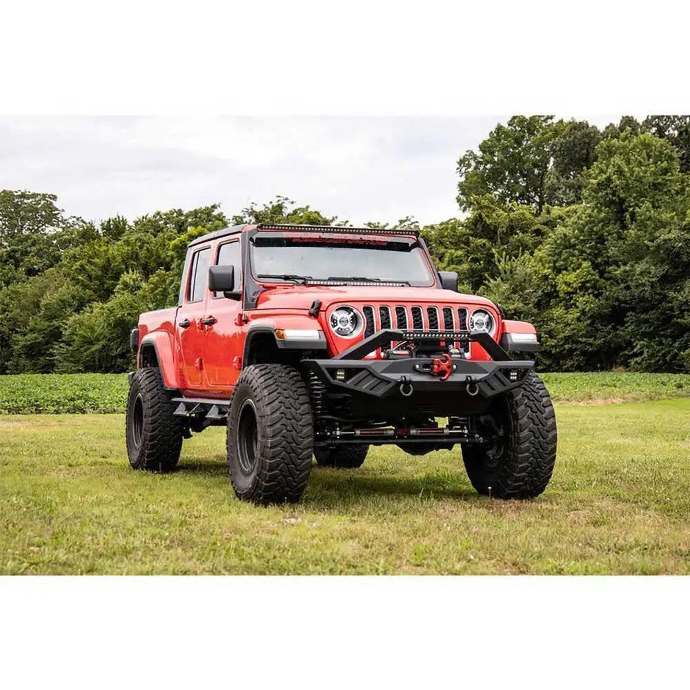 Front Steel Bumper - Rough Country Trail For Jeep Wrangler Jk 2d 07-18 - 10