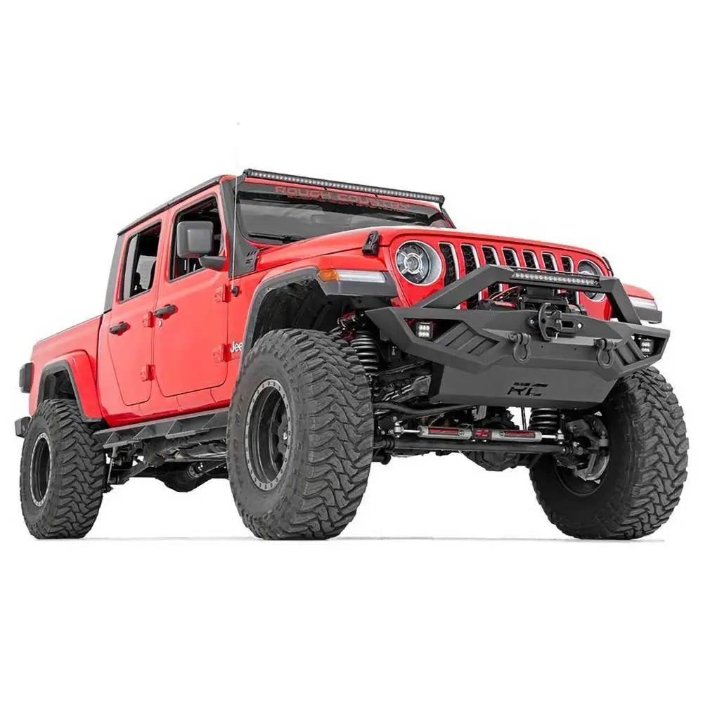 Front Steel Bumper - Rough Country Trail For Jeep Wrangler Jk 2d 07-18 - 5