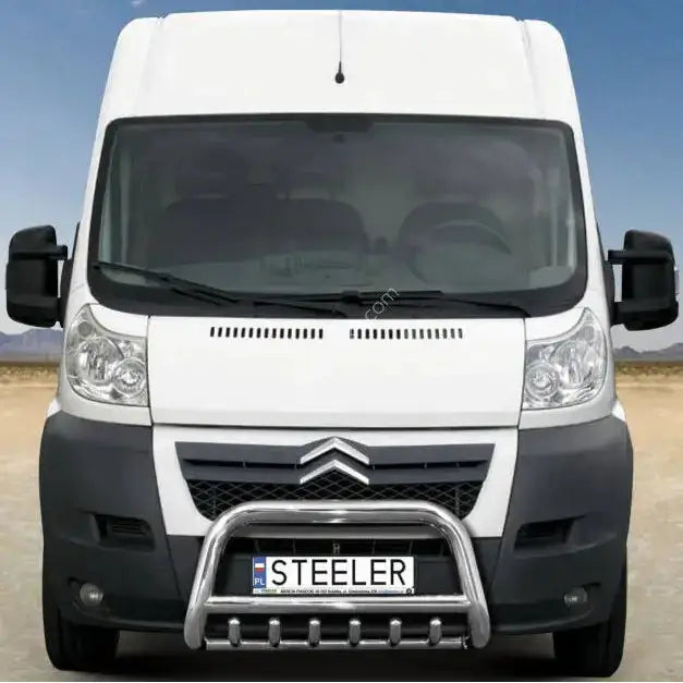 Frontbøyle Citroen Jumper 06-13 Ec Godkjent med Grill