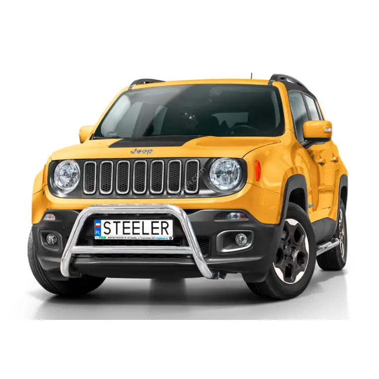 Frontbøyle Jeep Renegade 14-18 Ec Godkjent med Tverrør