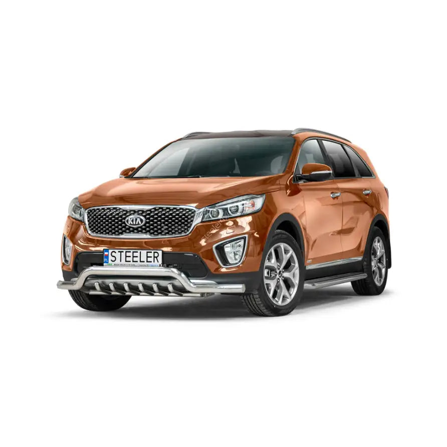 Frontbøyle Kia Sorento 15-18 Ec Godkjent Lav Med Grill - 1