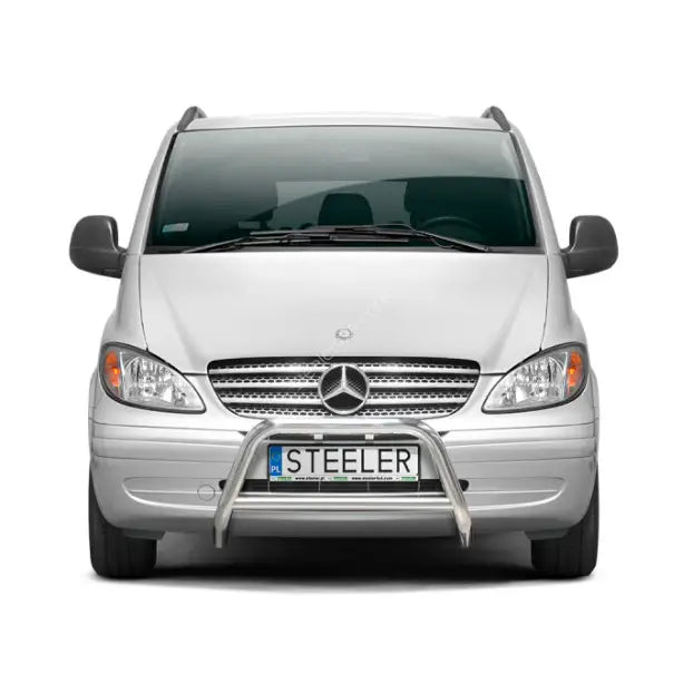 Frontbøyle Mercedes Vito 03-10 med Tverrør