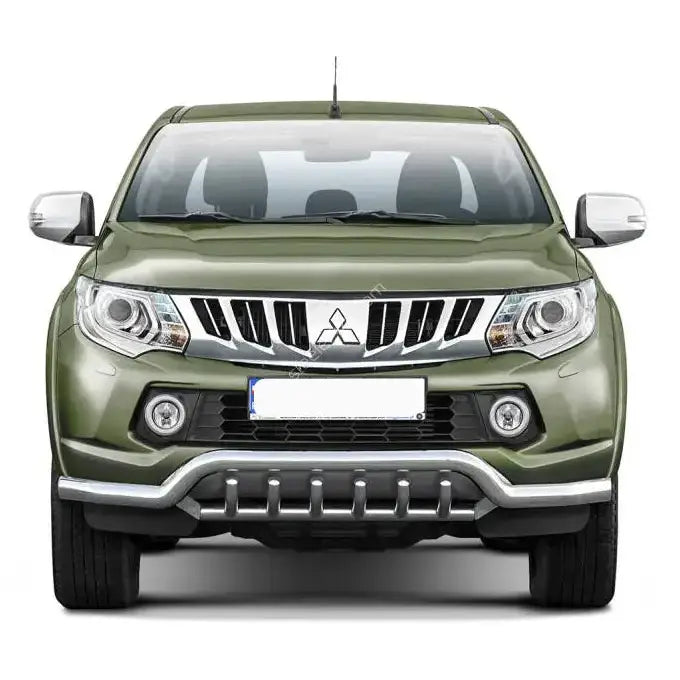 Frontbøyle Mitsubishi L200 15-19 Ec Godkjent Lav med Grill