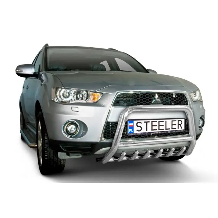 Frontbøyle Mitsubishi Outlander 09-12 Ec Godkjent Med Grill - 1