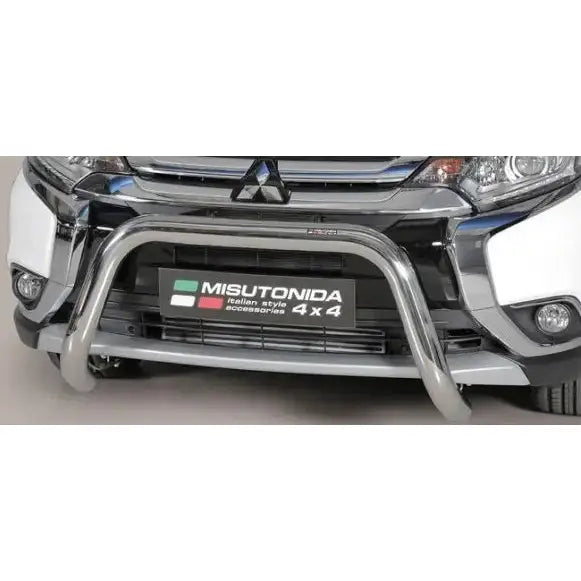 Frontbøyle Mitsubishi Outlander 15-19 Ec-godkjent Super Bar Inox - 1