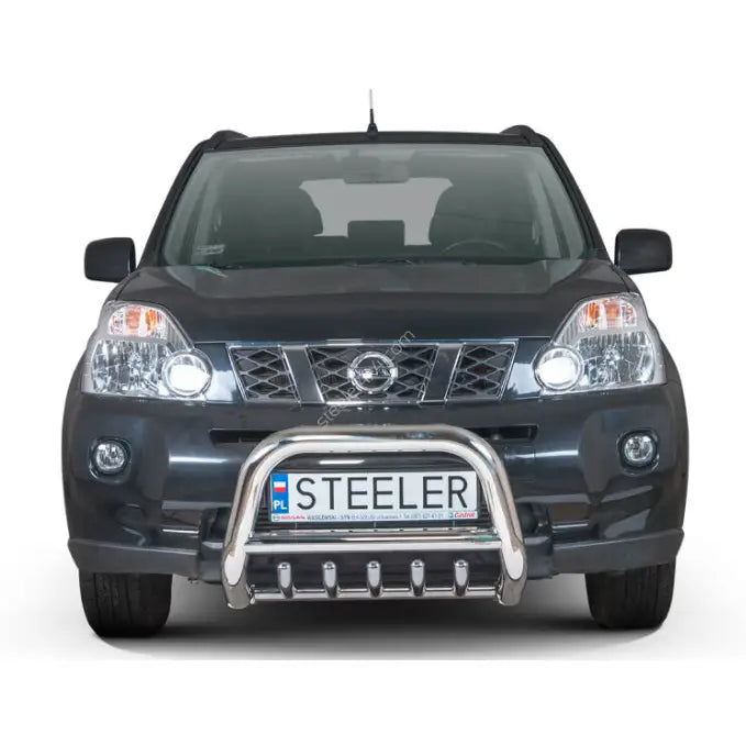 Frontbøyle Nissan X-trail 07-10 Ec Godkjent med Grill