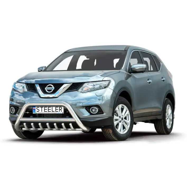 Frontbøyle Nissan X-trail 14-17 Ec Godkjent med Grill