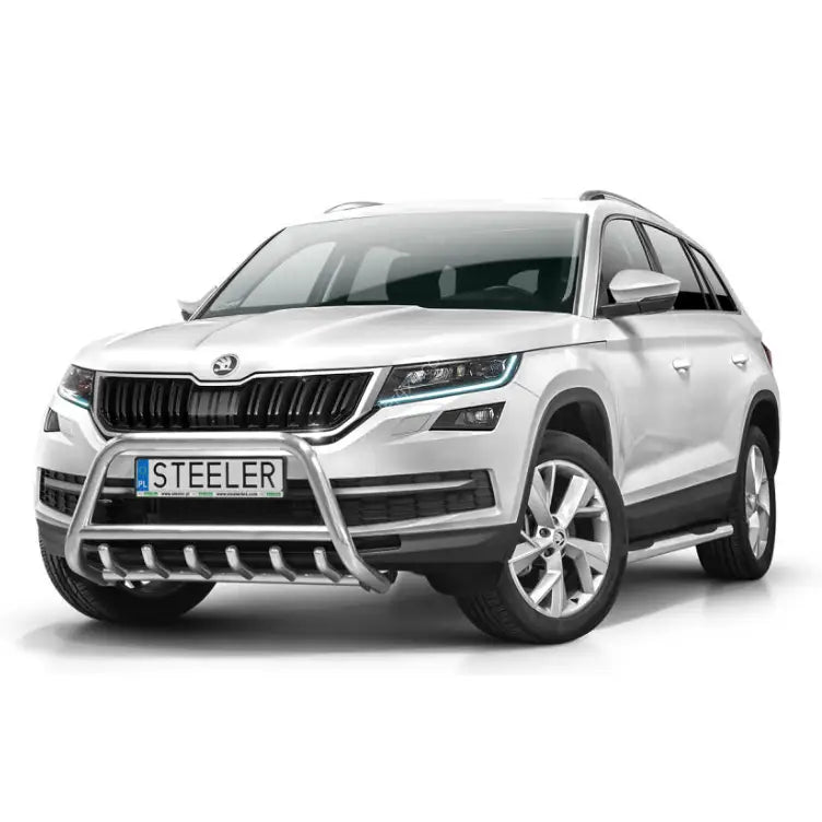 Frontbøyle Skoda Kodiaq 16-21 Ec Godkjent med Grill