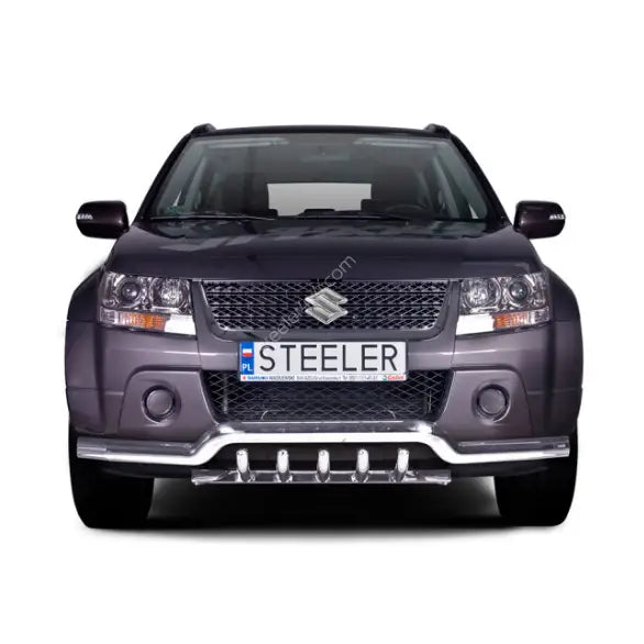 Frontbøyle Suzuki Grand Vitara 06-14 Ec Godkjent Lav med Grill