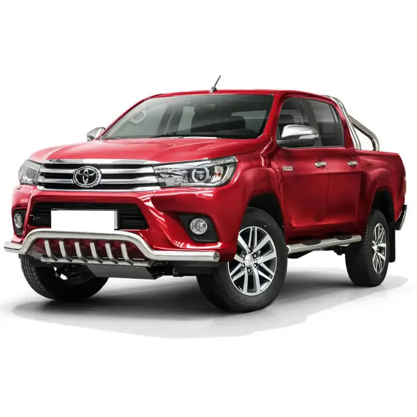 Frontbøyle Toyota Hilux 15-18 Ec Godkjent Lav med Grill