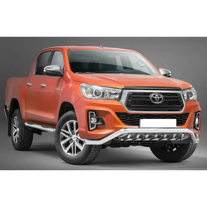 Frontbøyle Toyota Hilux 18-21 Ec Godkjent Lav med Grill