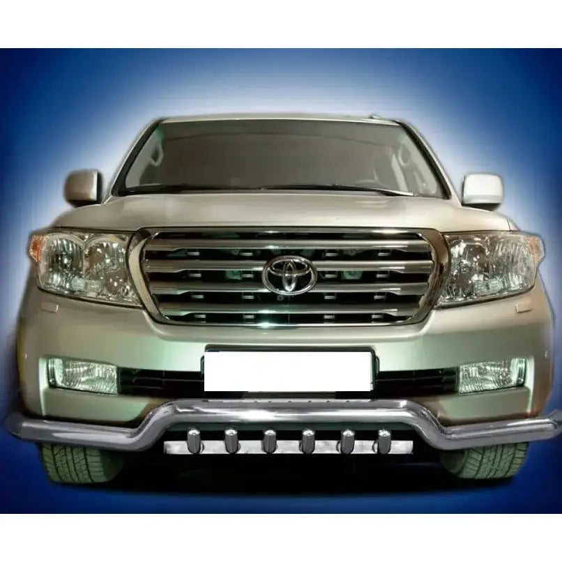 Frontbøyle Toyota Land Cruiser J200 07-12 Ec Godkjent Lav med Grill