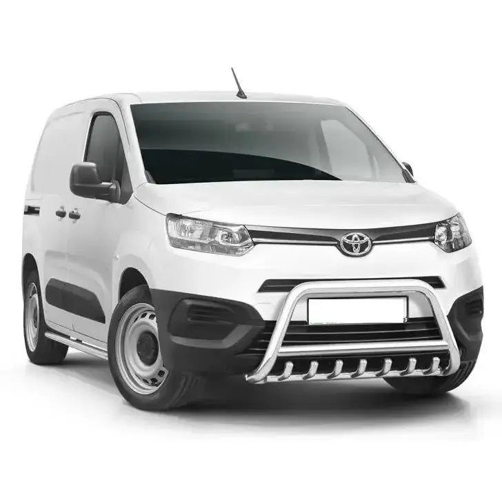 Frontbøyle Toyota Proace City Furgon 19- Ec Godkjent med Grill