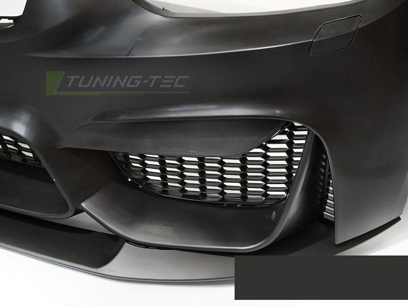 Komplett frontfanger med spoiler BMW F30 sedan sport design ovenfra