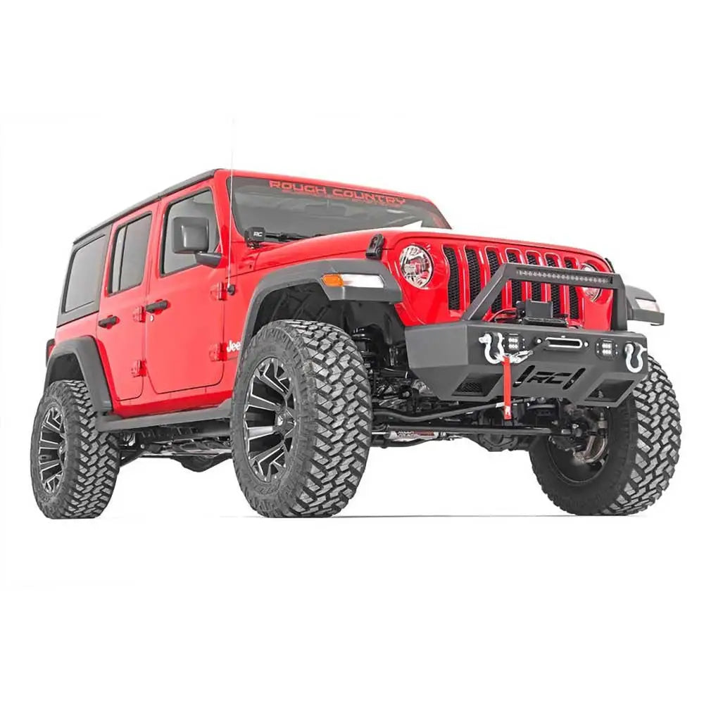 Frontfanger Med Led-belysning Rough Country - Jeep Wrangler Jl 2 d 18- - 5