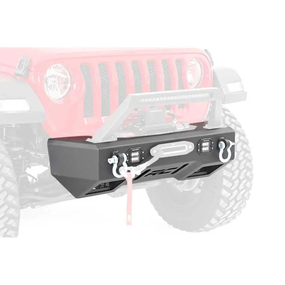 Frontfanger Med Led-belysning Rough Country - Jeep Wrangler Jl 2 d 18- - 1