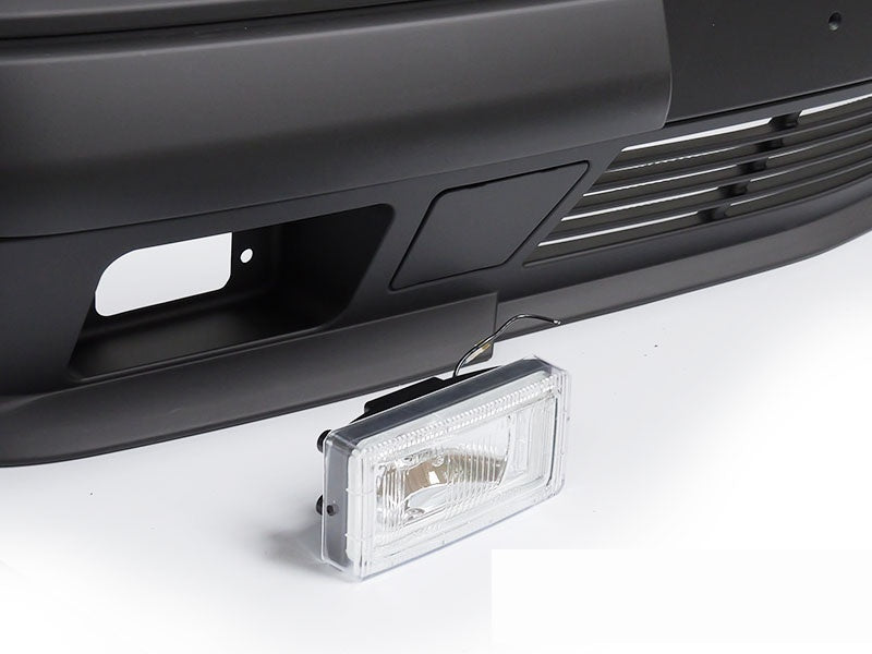 Sport Style frontfanger til Mercedes-Benz W124 sett fra siden